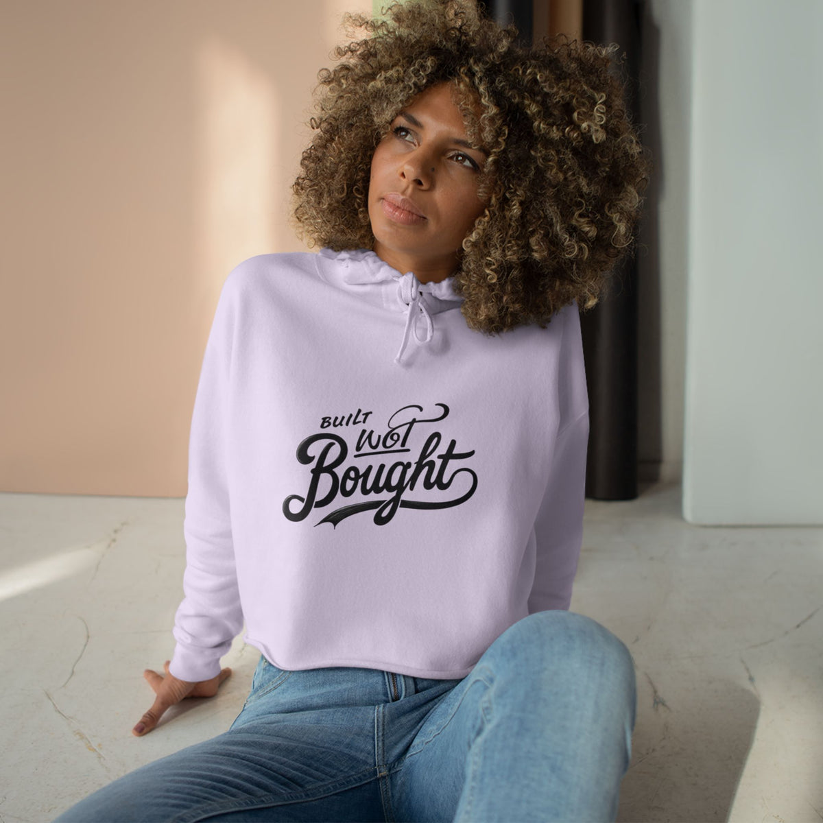 Built Not Bought Crop Hoodie | BNB Women’s Streetwear