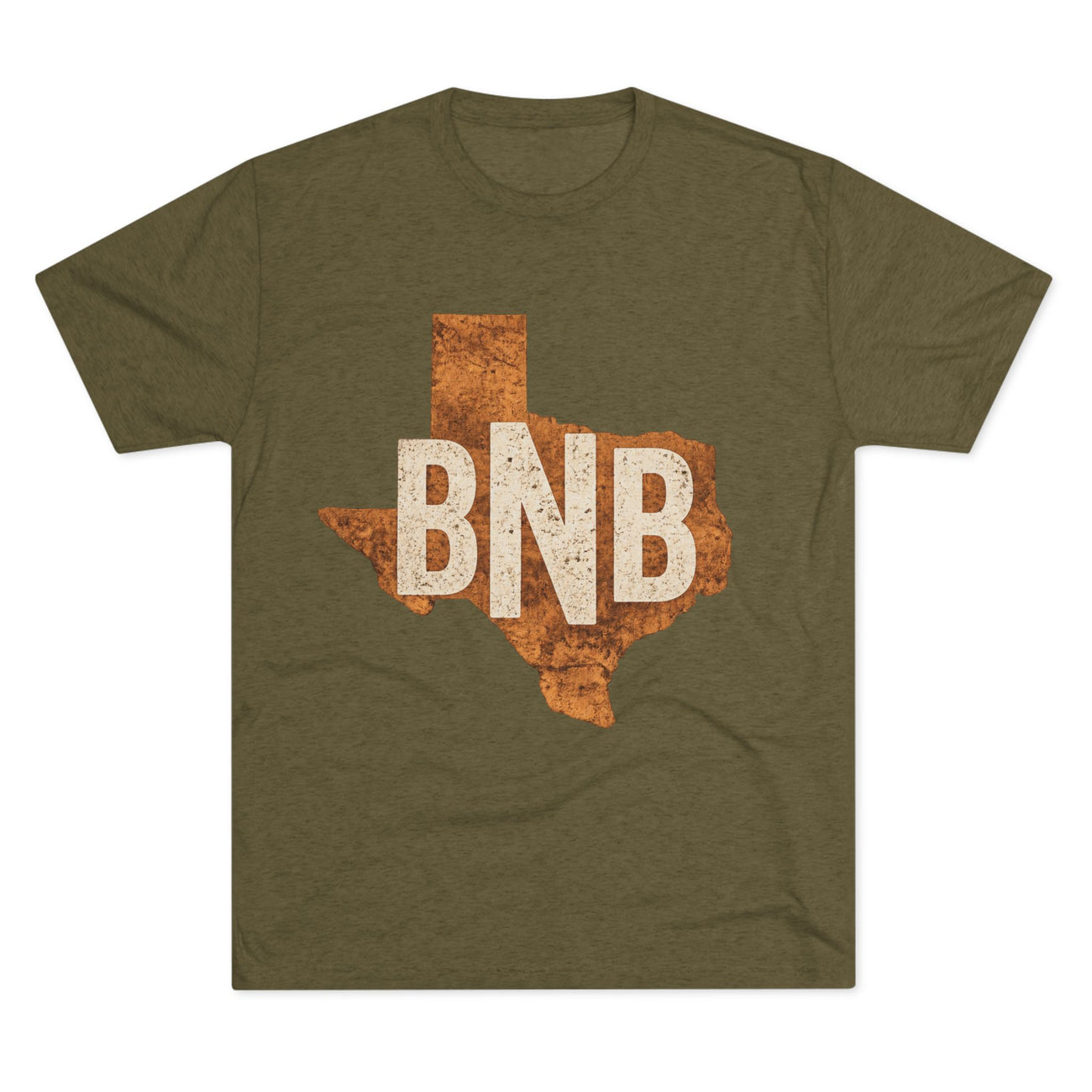 Texas BNB Vintage State T‑Shirt — Rustic Travel & Short‑Term Rental Tee