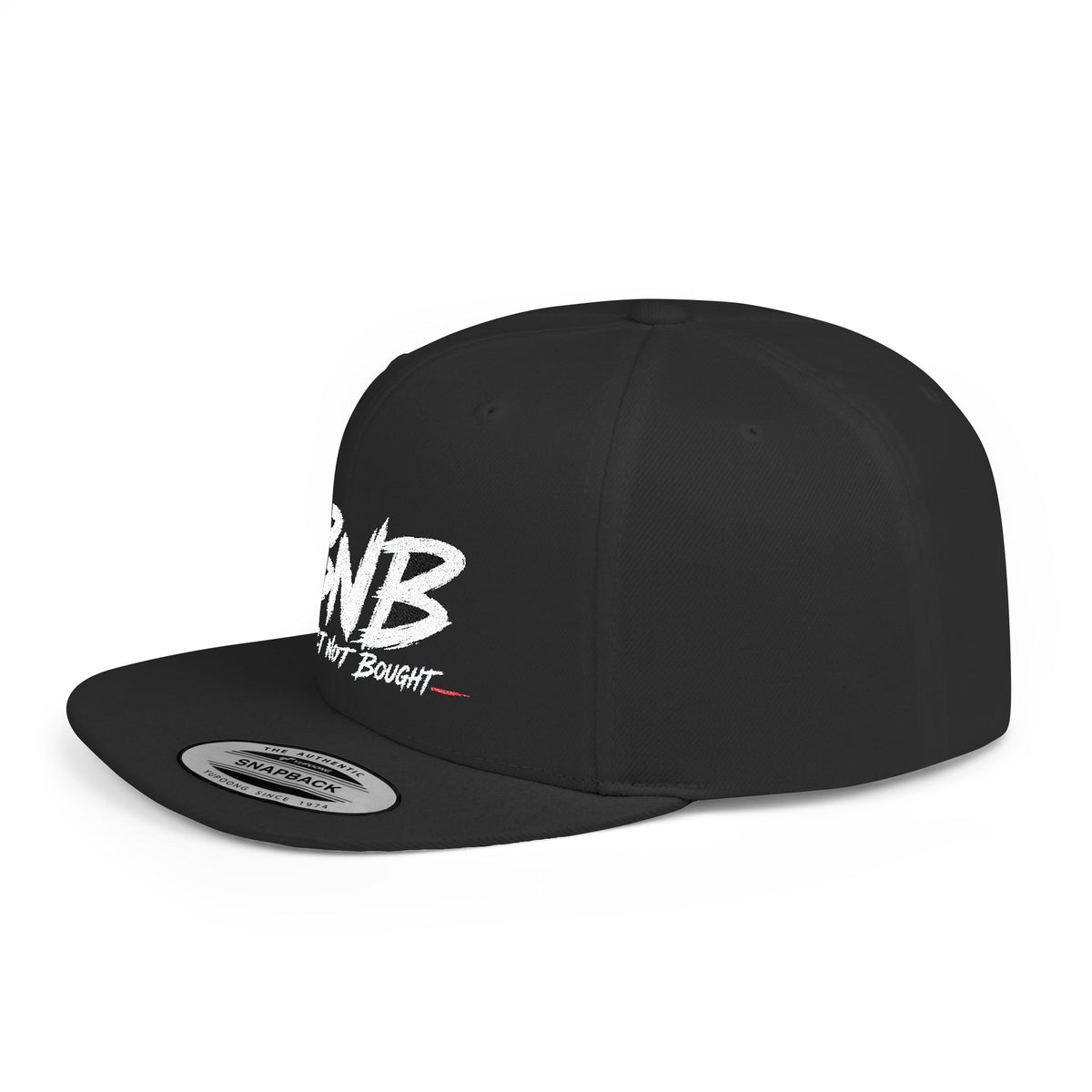 Built Not Bought Flat Bill Snapback | BNB Automotive Hat
