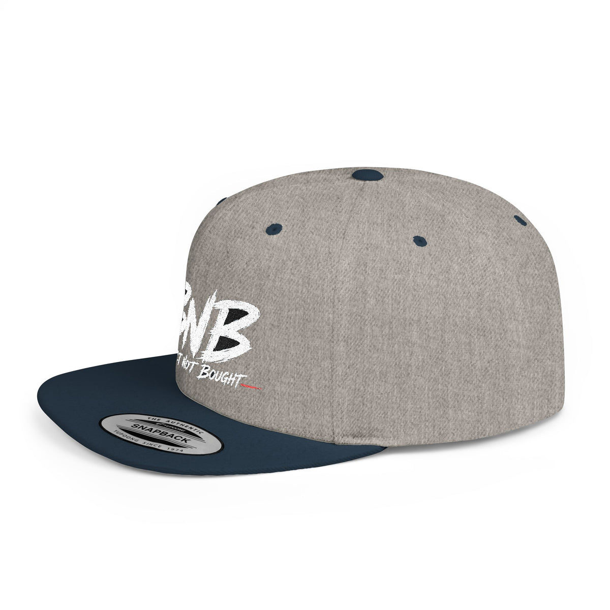 Built Not Bought Flat Bill Snapback | BNB Automotive Hat