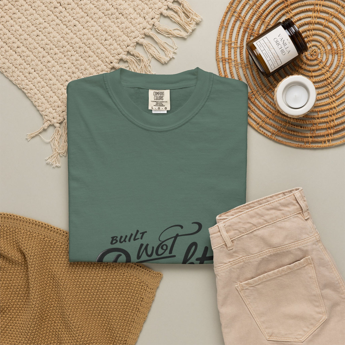 Built Not Bought Garment-Dyed Premium Tee | BNB Car Culture Shirt