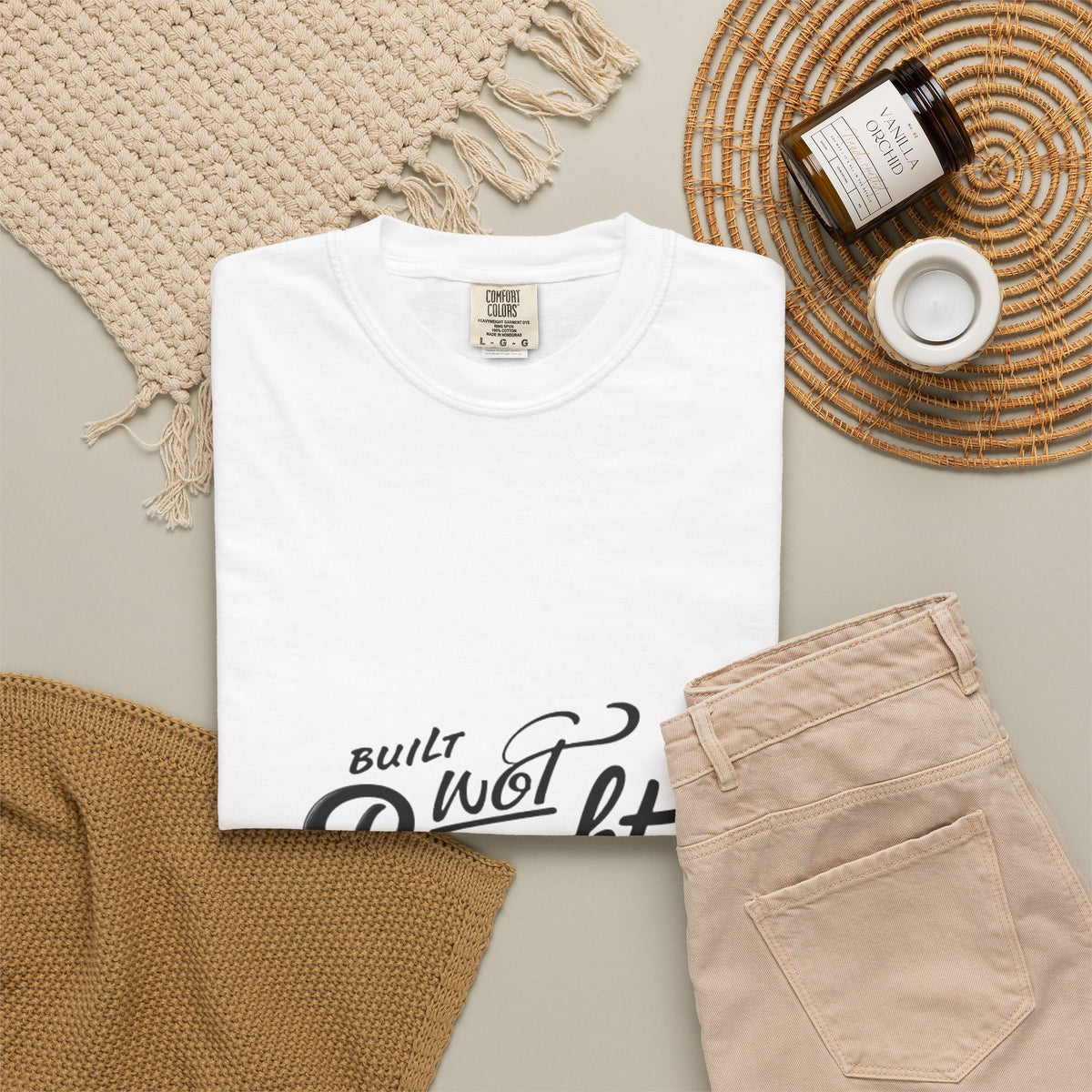 Built Not Bought Garment-Dyed Premium Tee | BNB Car Culture Shirt