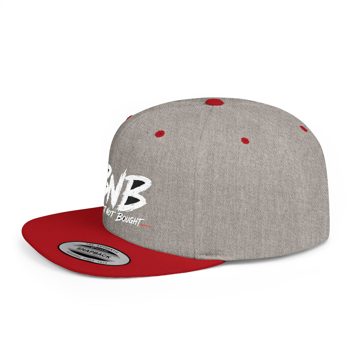 Built Not Bought Flat Bill Snapback | BNB Automotive Hat