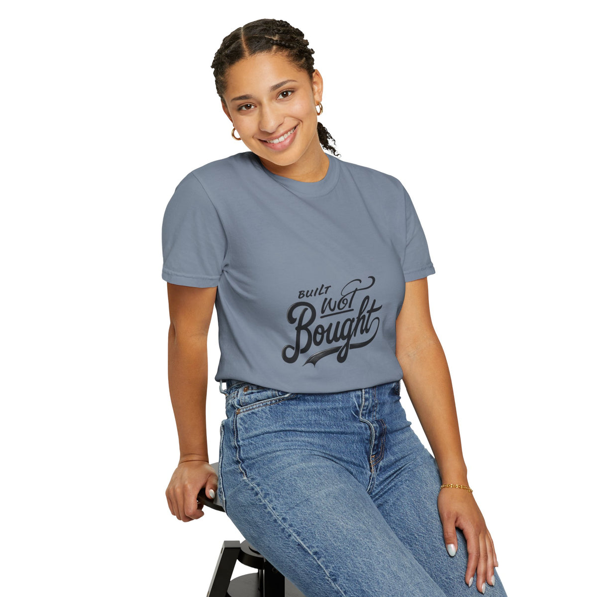 Built Not Bought Garment-Dyed Premium Tee | BNB Car Culture Shirt