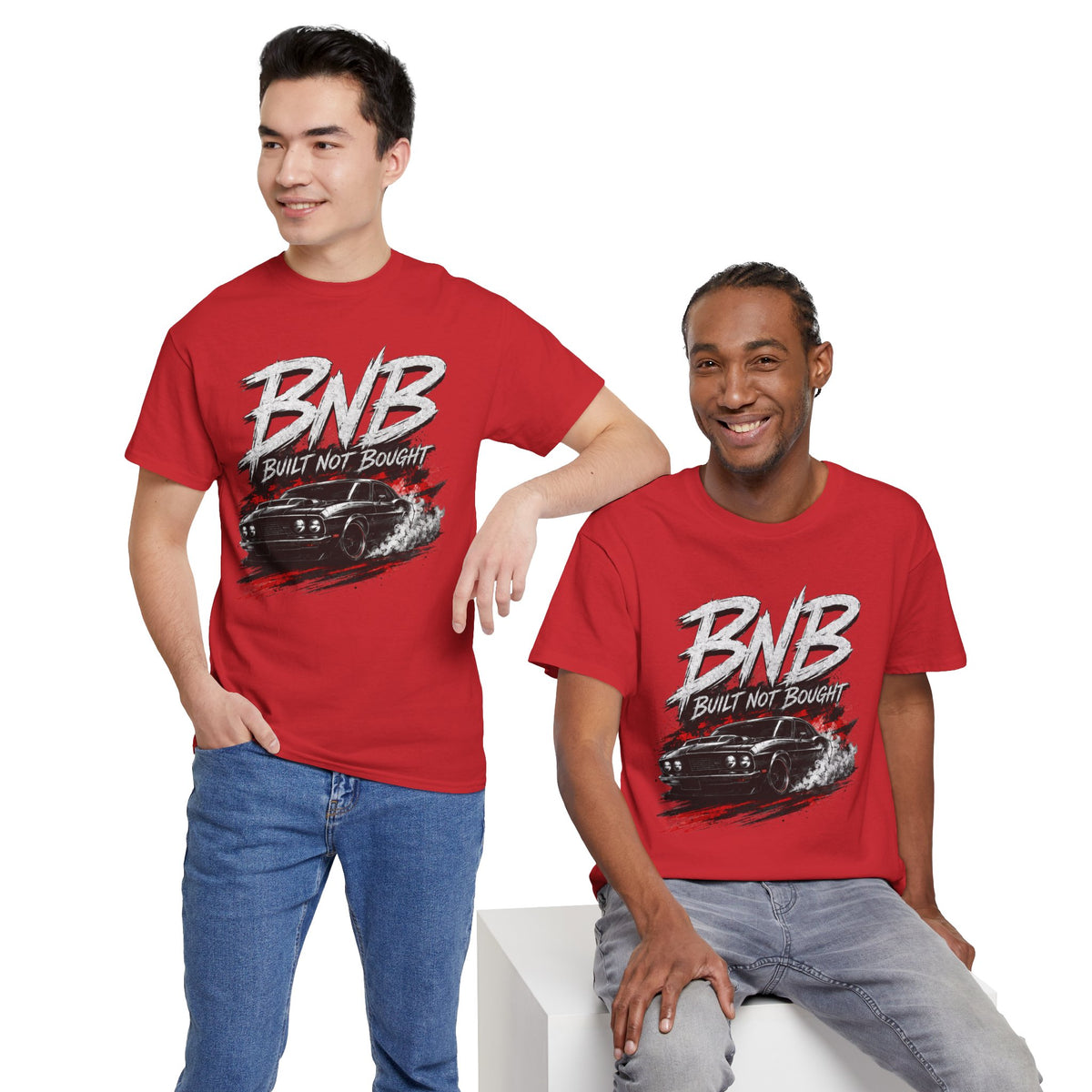Built Not Bought Classic Heavy Cotton Tee | BNB Garage Streetwear
