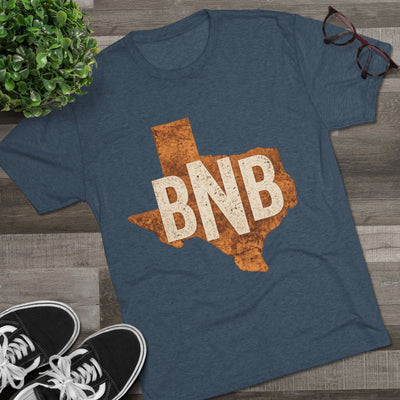 Texas BNB Vintage State T‑Shirt — Rustic Travel & Short‑Term Rental Tee