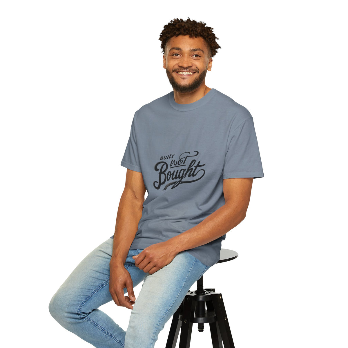 Built Not Bought Garment-Dyed Premium Tee | BNB Car Culture Shirt