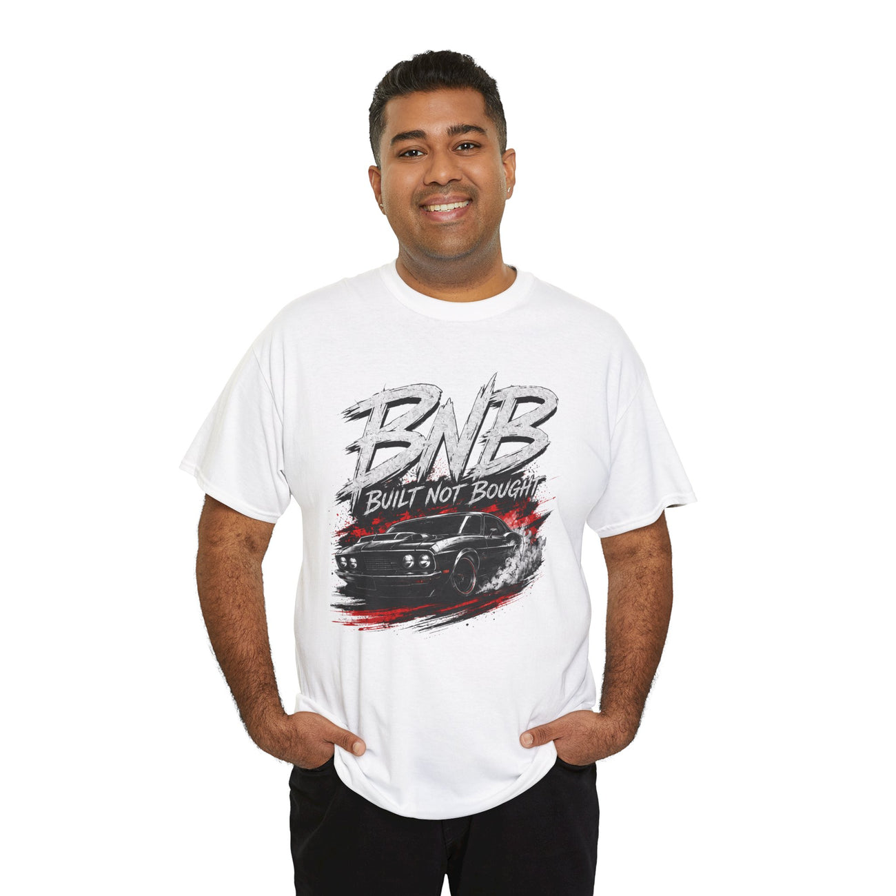 Built Not Bought Classic Heavy Cotton Tee | BNB Garage Streetwear