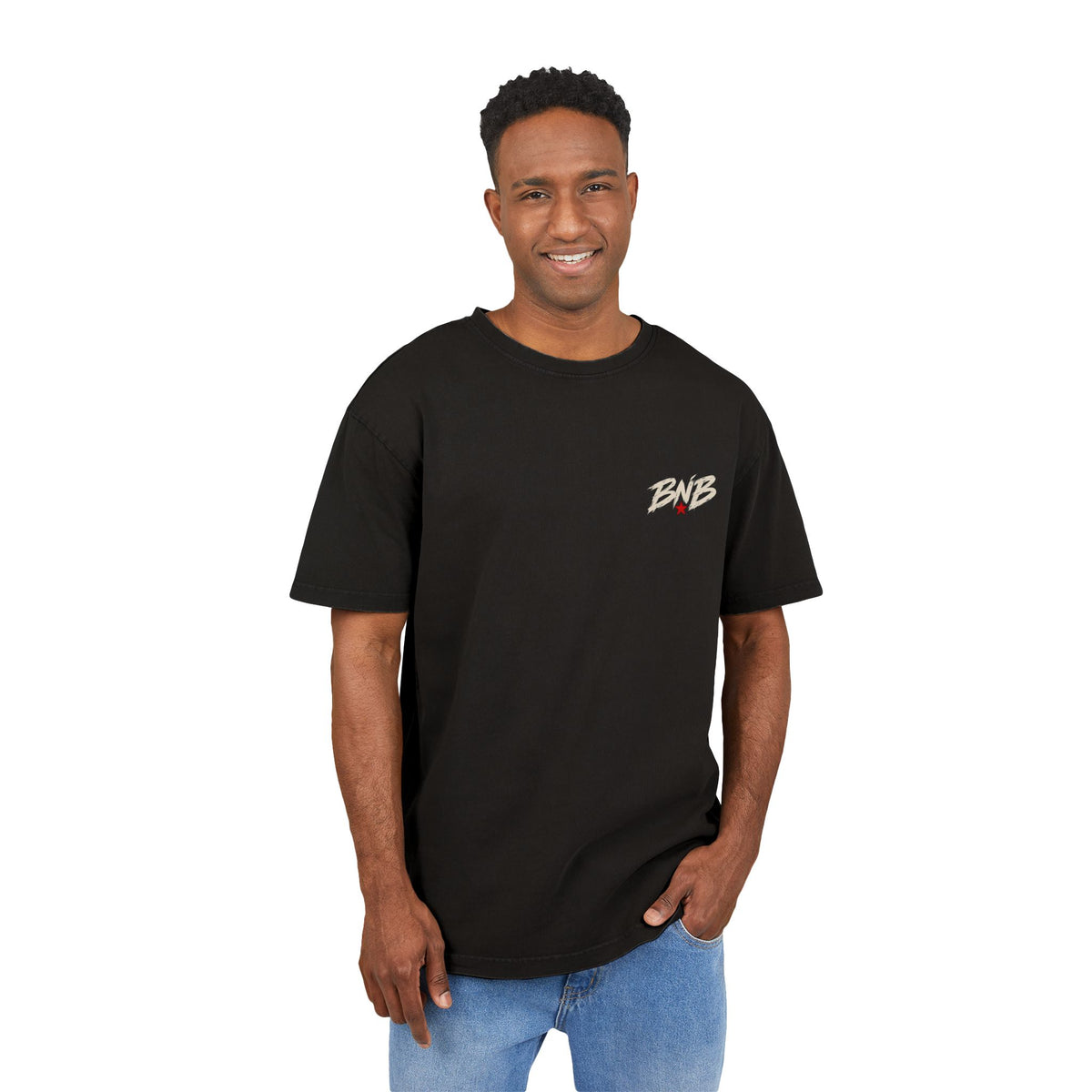 BNB Built Not Bought Heavyweight Car Graphic T-Shirt