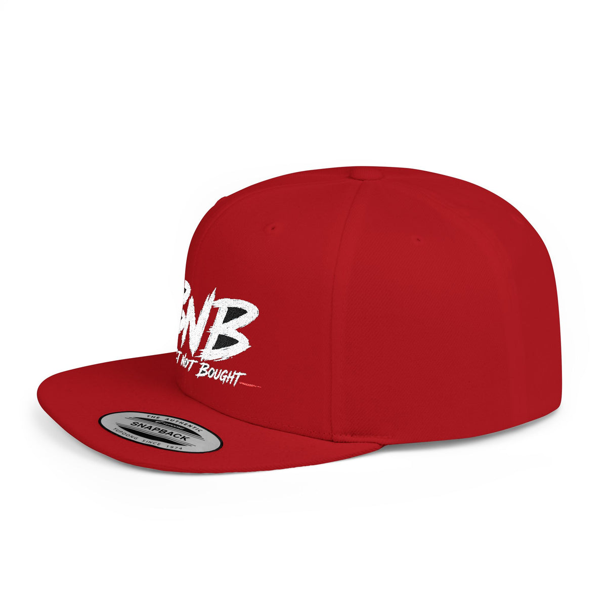 Built Not Bought Flat Bill Snapback | BNB Automotive Hat