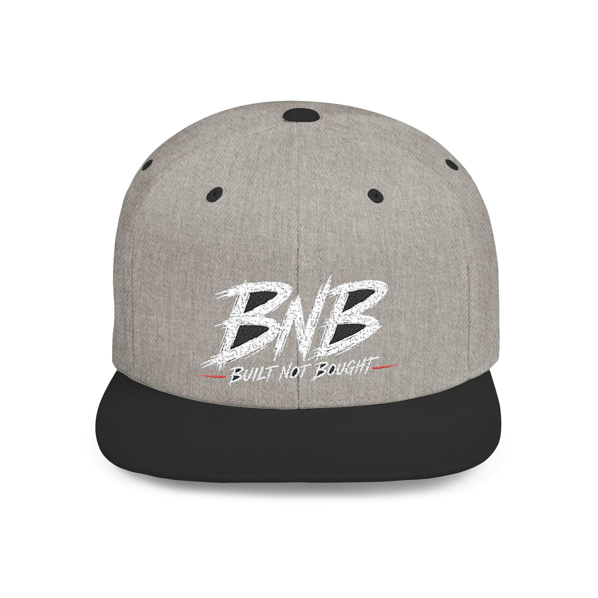 Built Not Bought Flat Bill Snapback | BNB Automotive Hat
