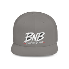 Built Not Bought Flat Bill Snapback | BNB Automotive Hat