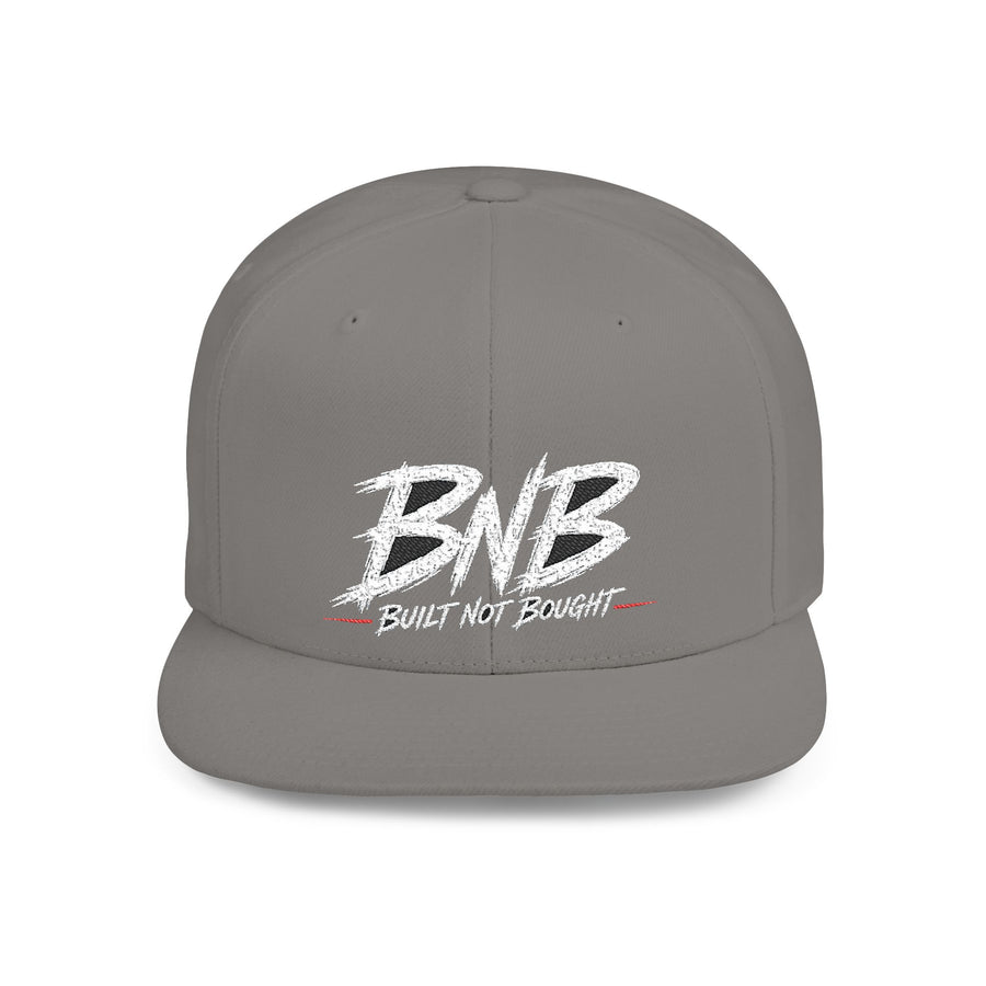 Built Not Bought Flat Bill Snapback | BNB Automotive Hat