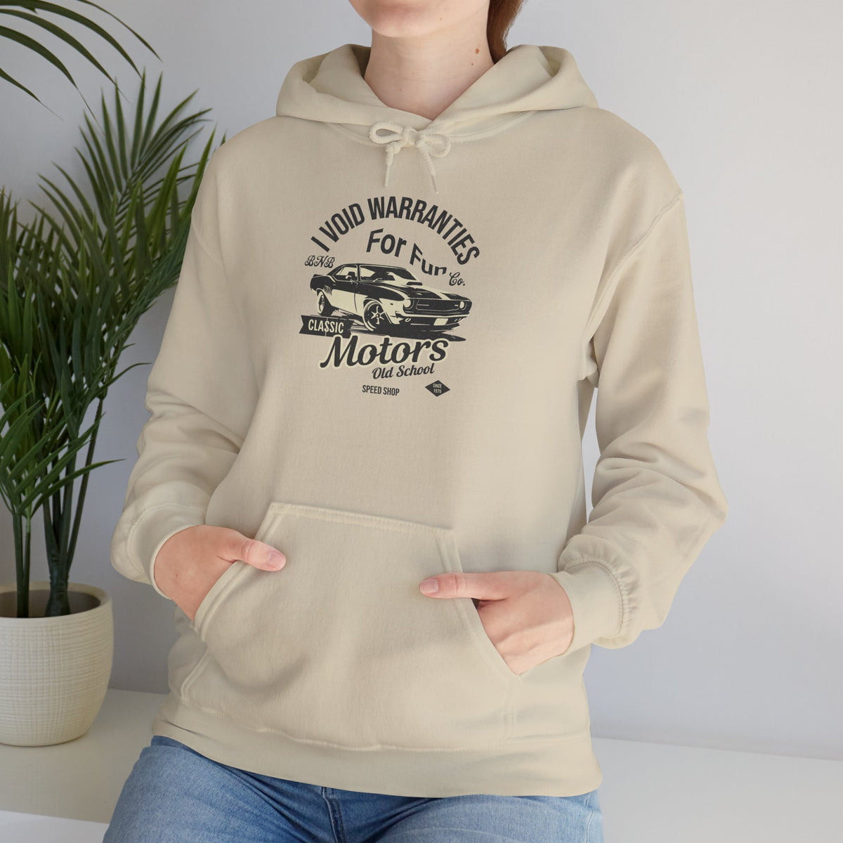 I Void Warranties for Fun Hoodie | BNB Automotive Apparel