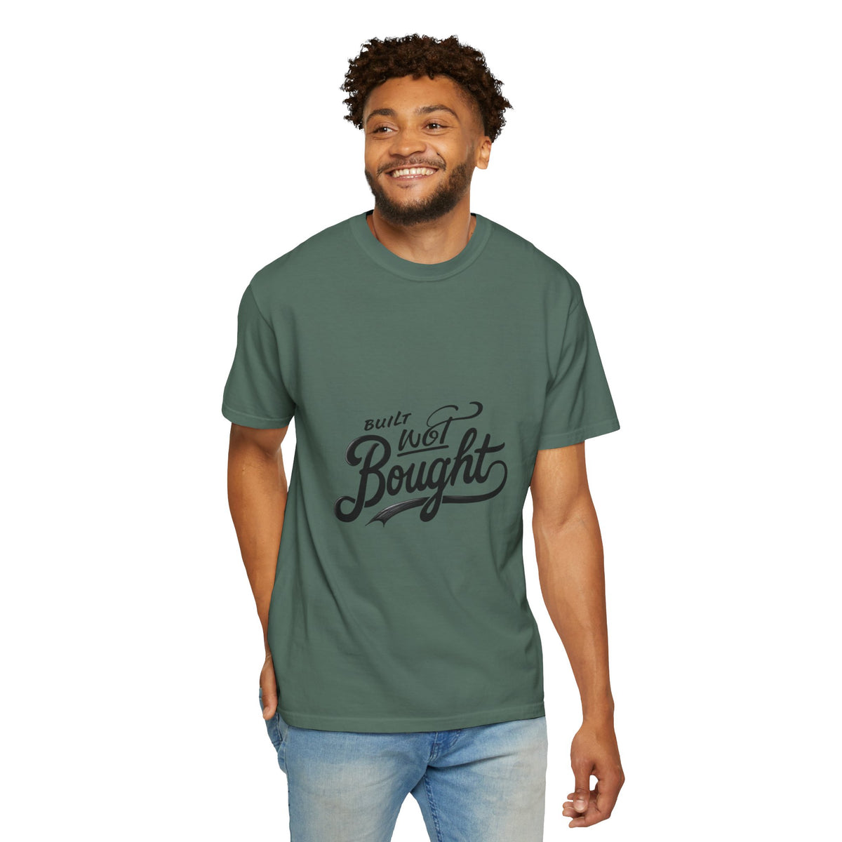 Built Not Bought Garment-Dyed Premium Tee | BNB Car Culture Shirt