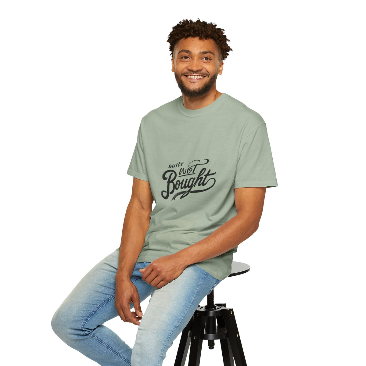 Built Not Bought Garment-Dyed Premium Tee | BNB Car Culture Shirt