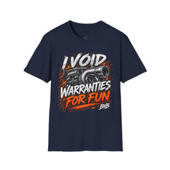 I Void Warranties Turbo Tee - Navy