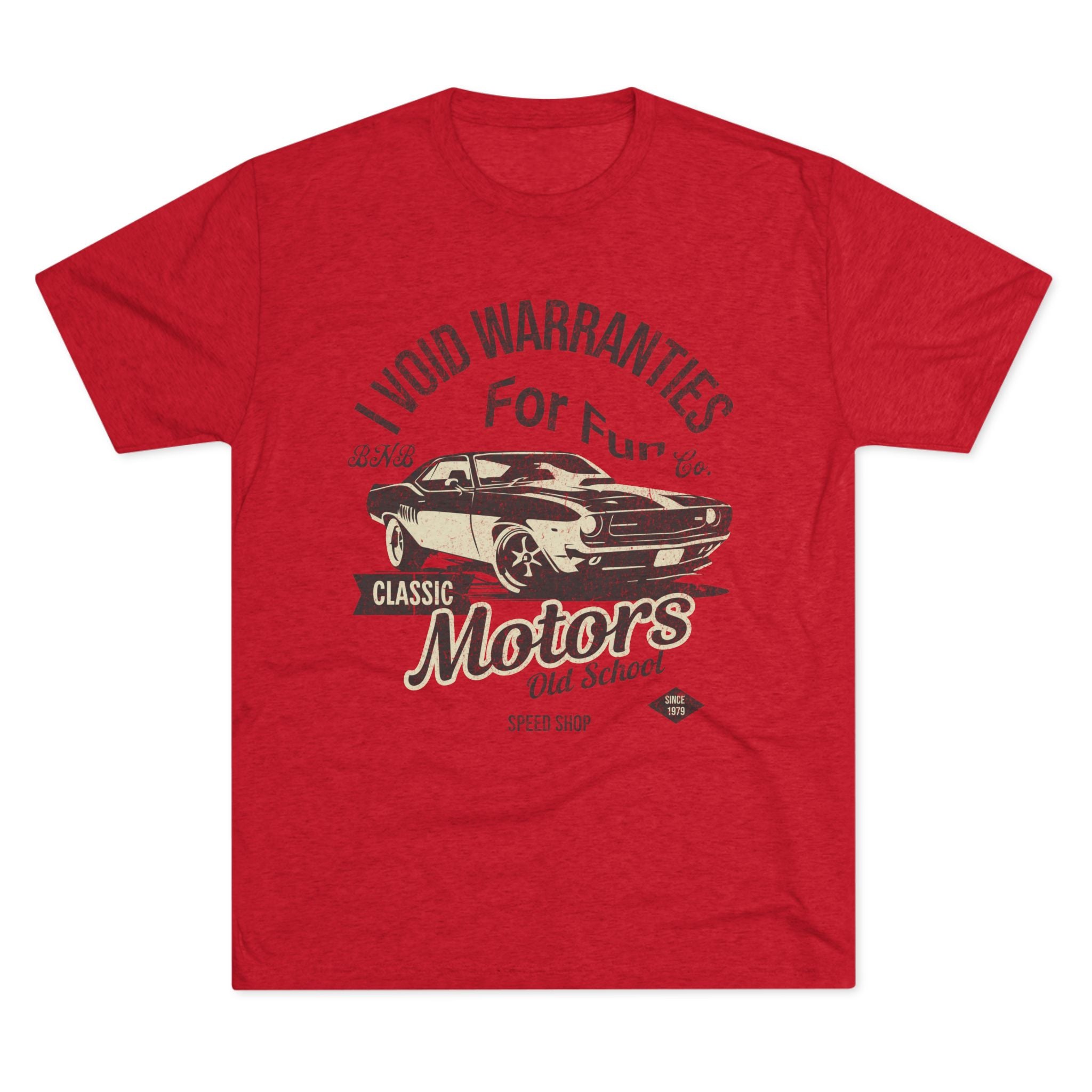 Built Not Bought Tri-Blend Graphic T-Shirt
