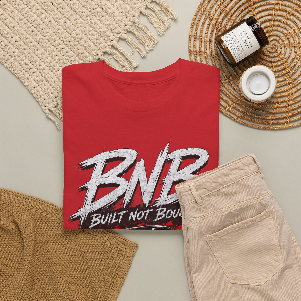Built Not Bought Classic Heavy Cotton Tee | BNB Garage Streetwear
