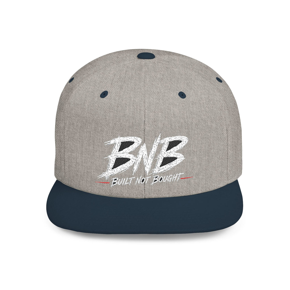 Built Not Bought Flat Bill Snapback | BNB Automotive Hat