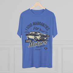I Void Warranties for Fun Tee | BNB Car Culture Shirt