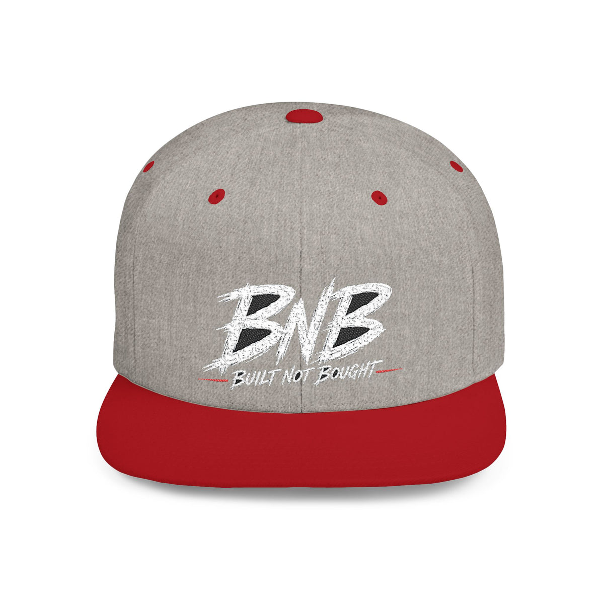 Built Not Bought Flat Bill Snapback | BNB Automotive Hat