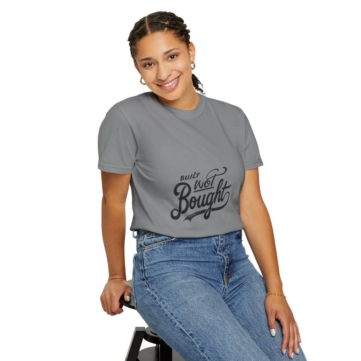 Built Not Bought Garment-Dyed Premium Tee | BNB Car Culture Shirt