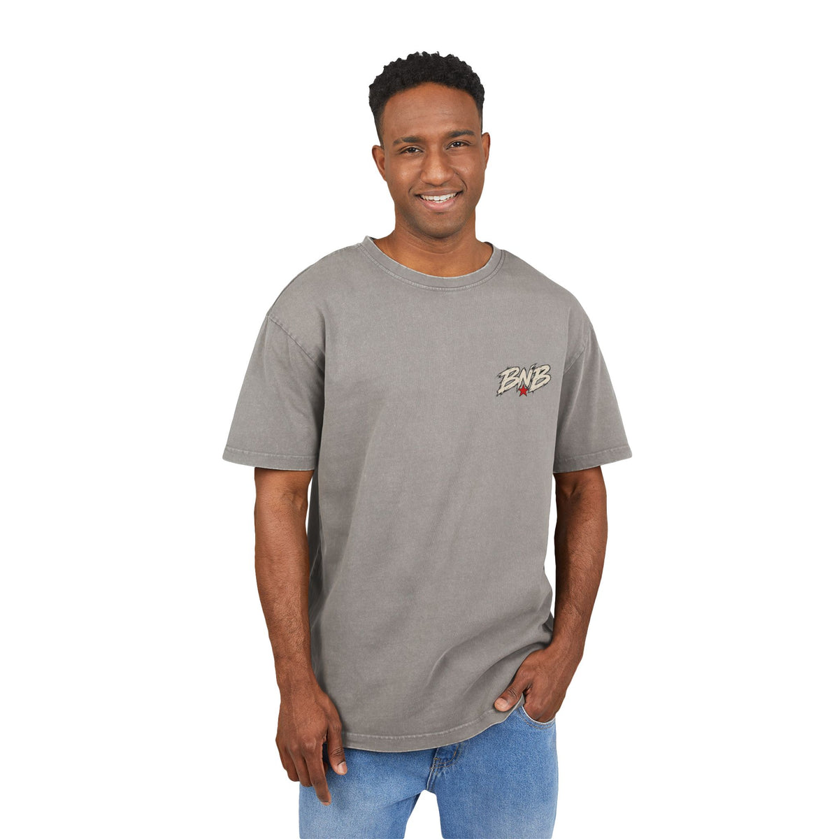 BNB Built Not Bought Heavyweight Car Graphic T-Shirt
