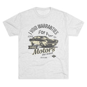 I Void Warranties for Fun Tee | BNB Car Culture Shirt