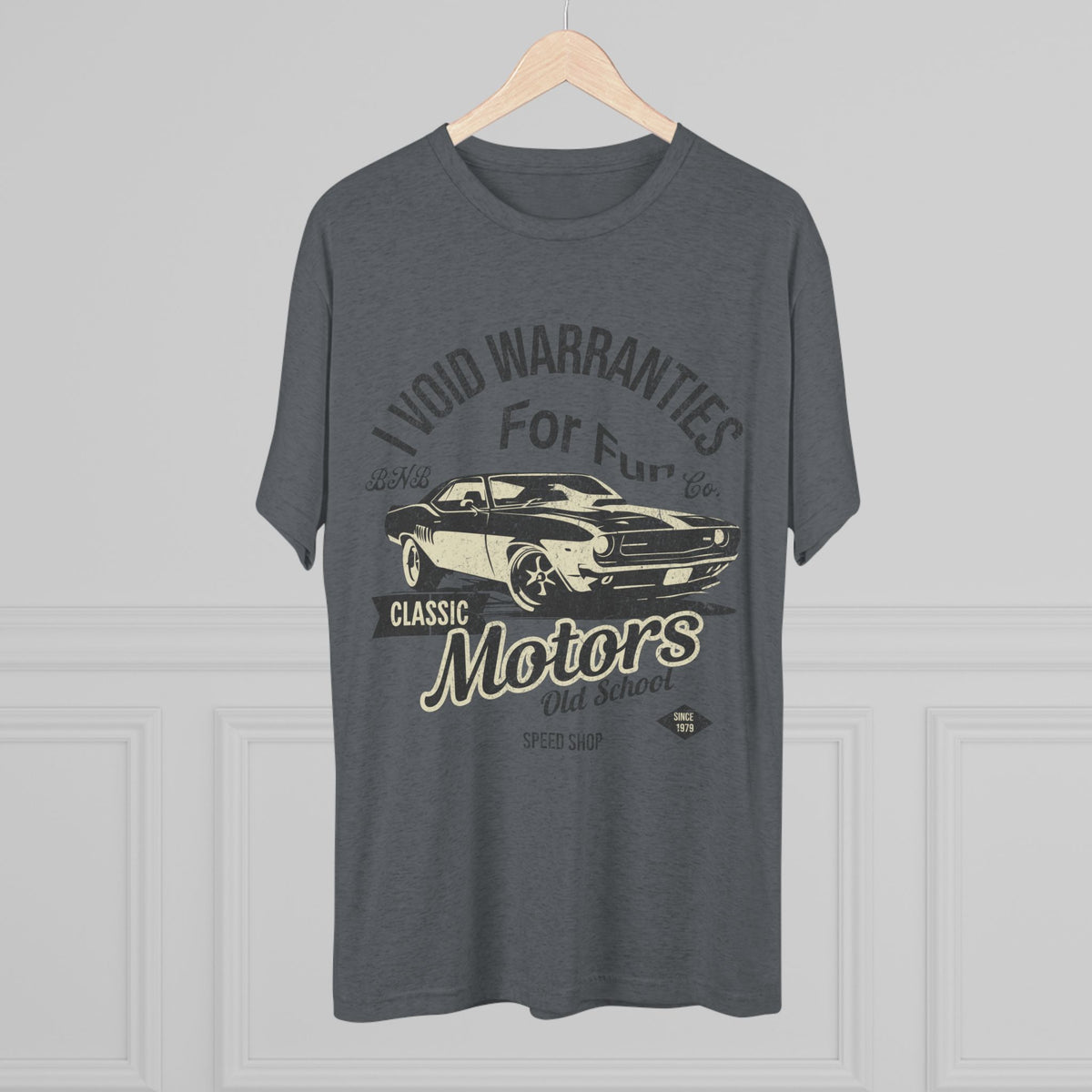 I Void Warranties for Fun Tee | BNB Car Culture Shirt