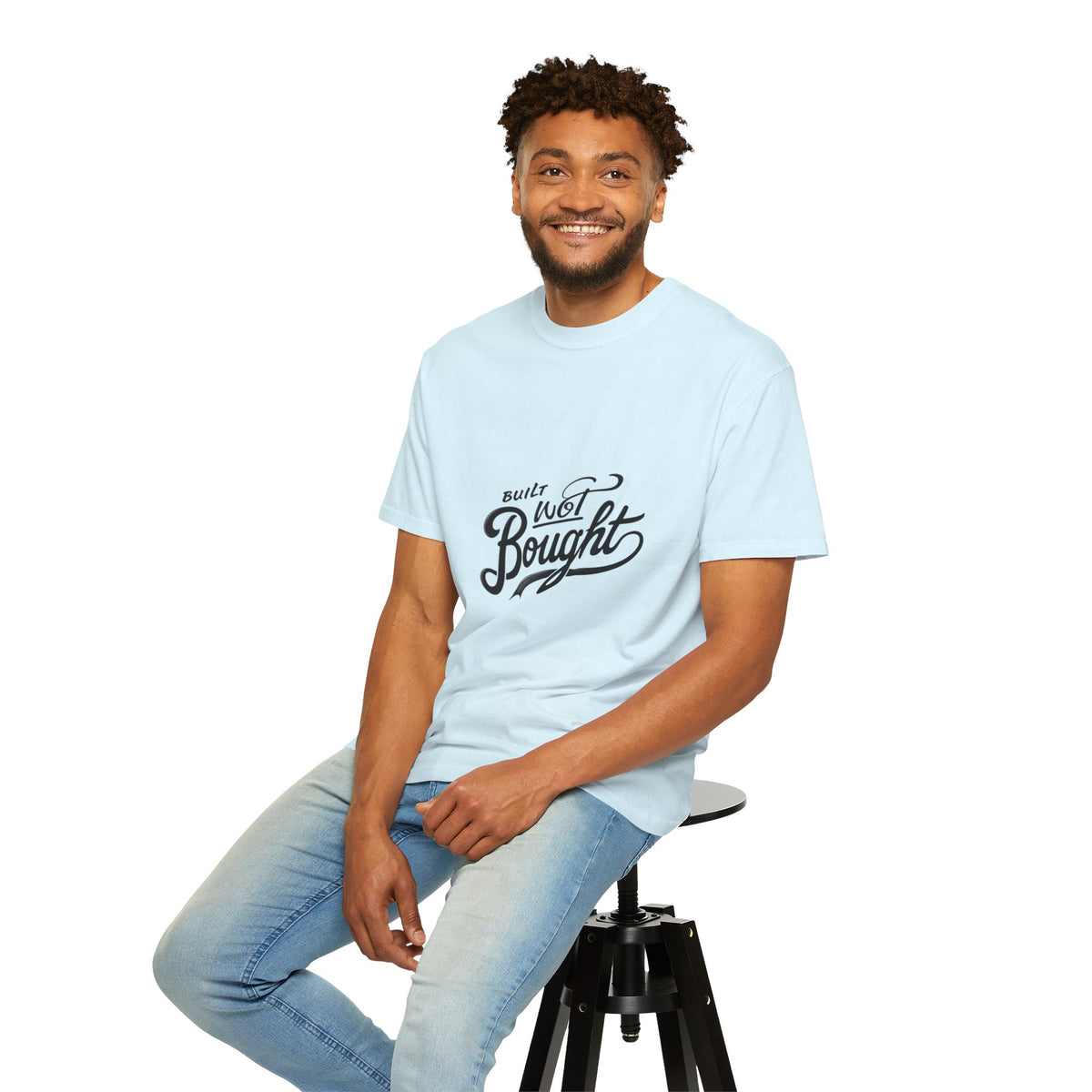 Built Not Bought Garment-Dyed Premium Tee | BNB Car Culture Shirt