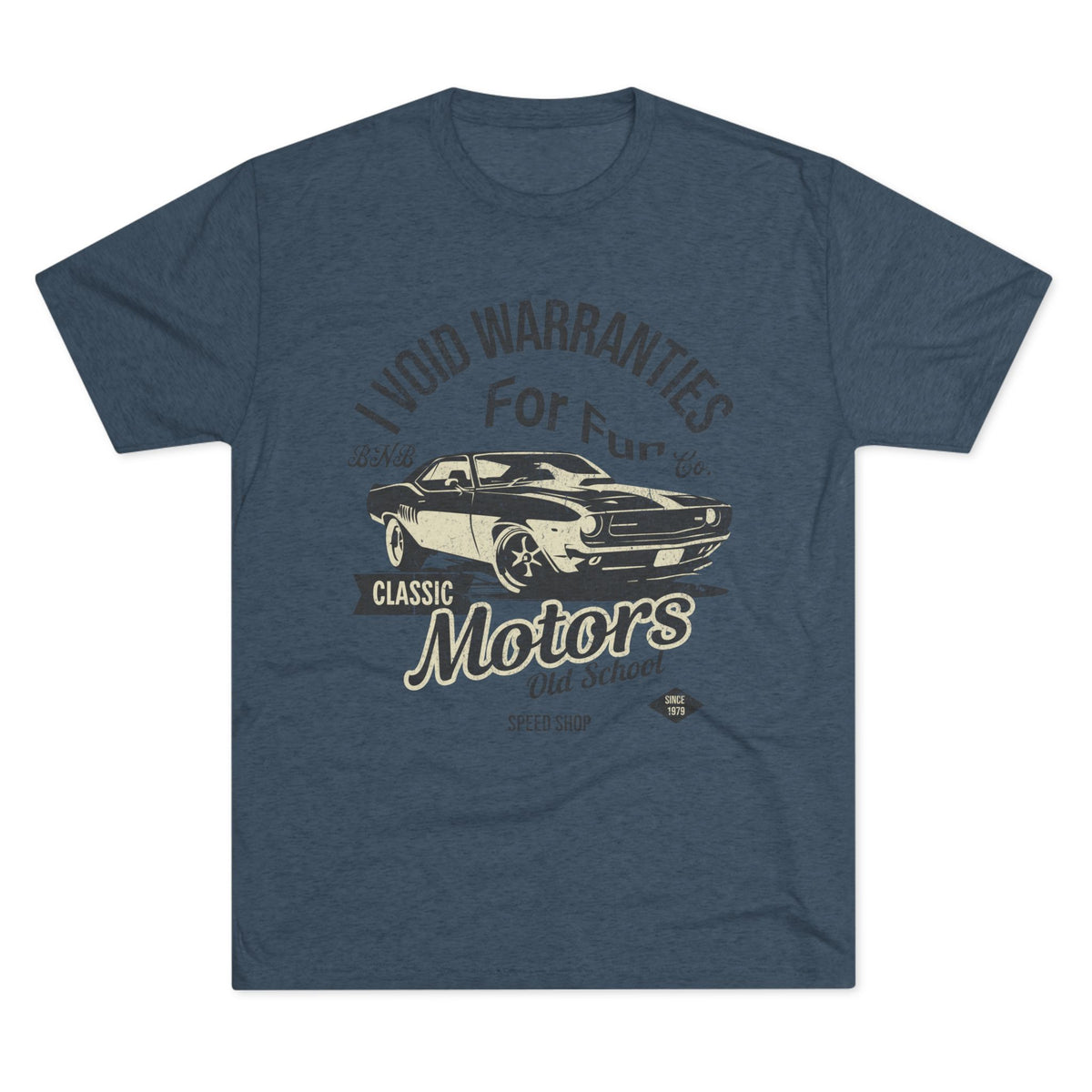I Void Warranties for Fun Tee | BNB Car Culture Shirt
