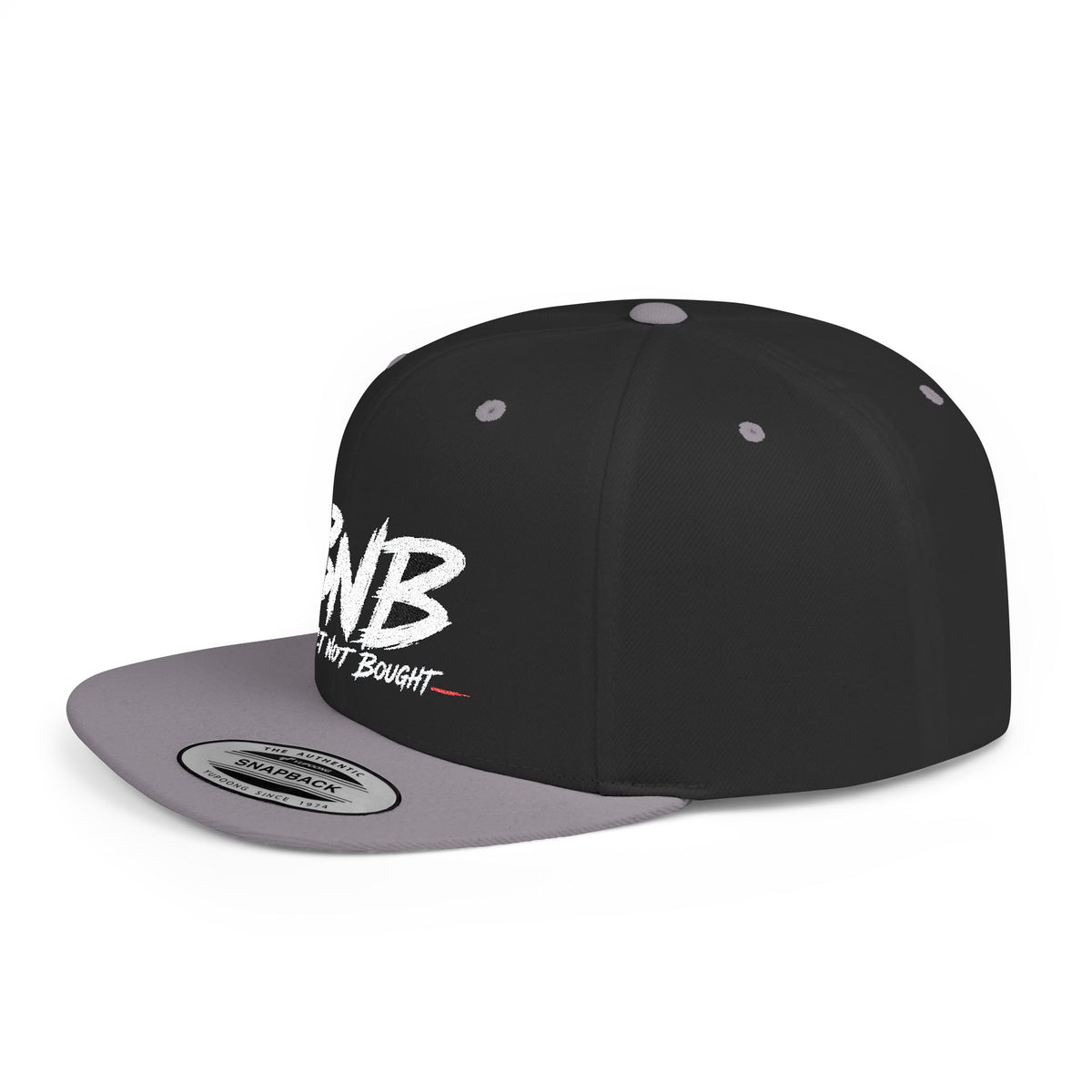 Built Not Bought Flat Bill Snapback | BNB Automotive Hat