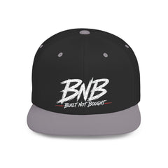 Built Not Bought Flat Bill Snapback | BNB Automotive Hat