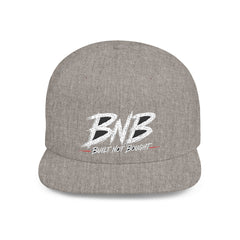 Built Not Bought Flat Bill Snapback | BNB Automotive Hat