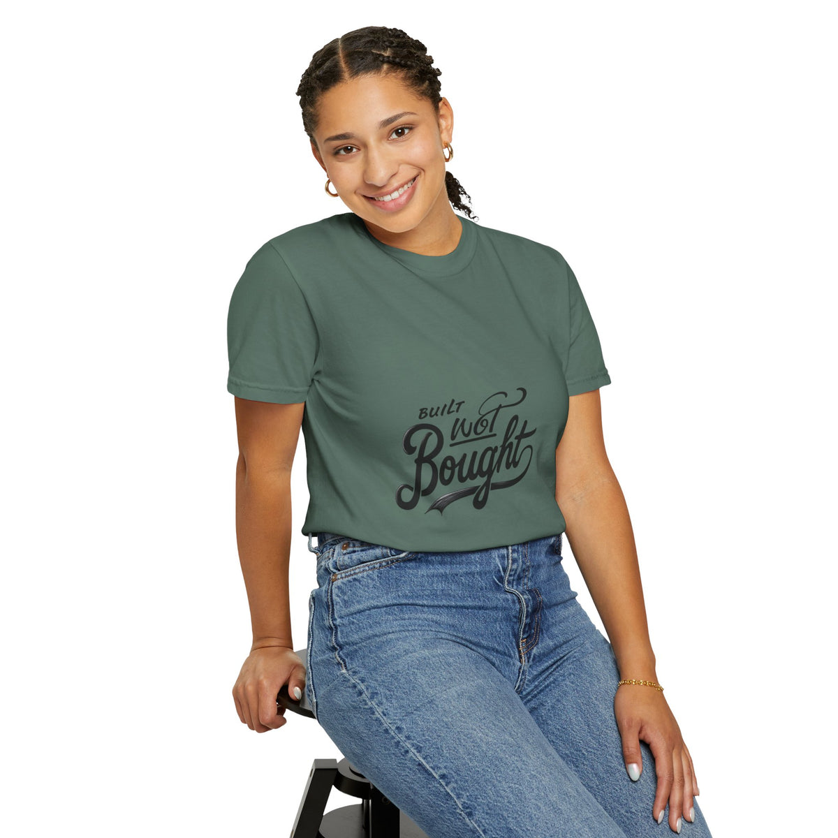 Built Not Bought Garment-Dyed Premium Tee | BNB Car Culture Shirt