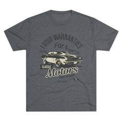 I Void Warranties for Fun Tee | BNB Car Culture Shirt