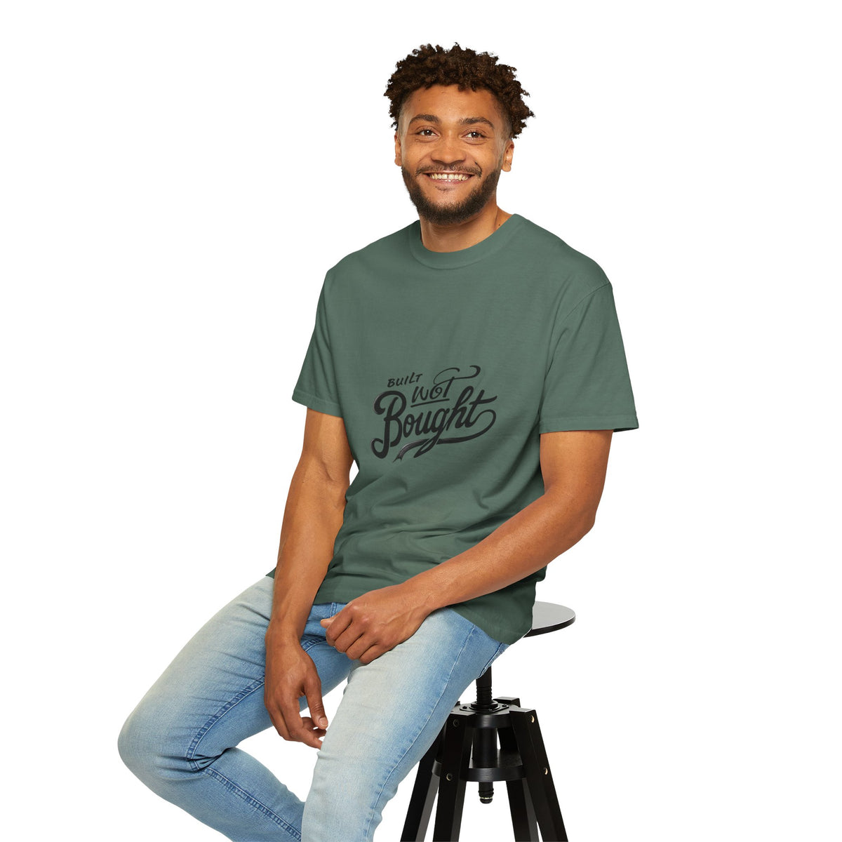 Built Not Bought Garment-Dyed Premium Tee | BNB Car Culture Shirt