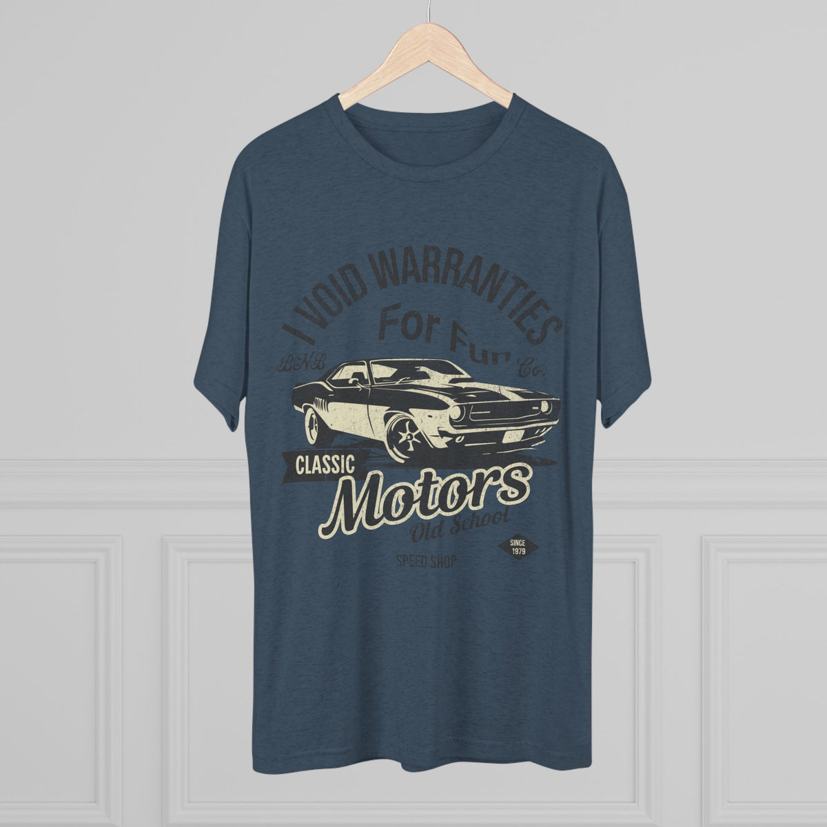 I Void Warranties for Fun Tee | BNB Car Culture Shirt