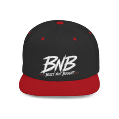 Built Not Bought Flat Bill Snapback | BNB Automotive Hat