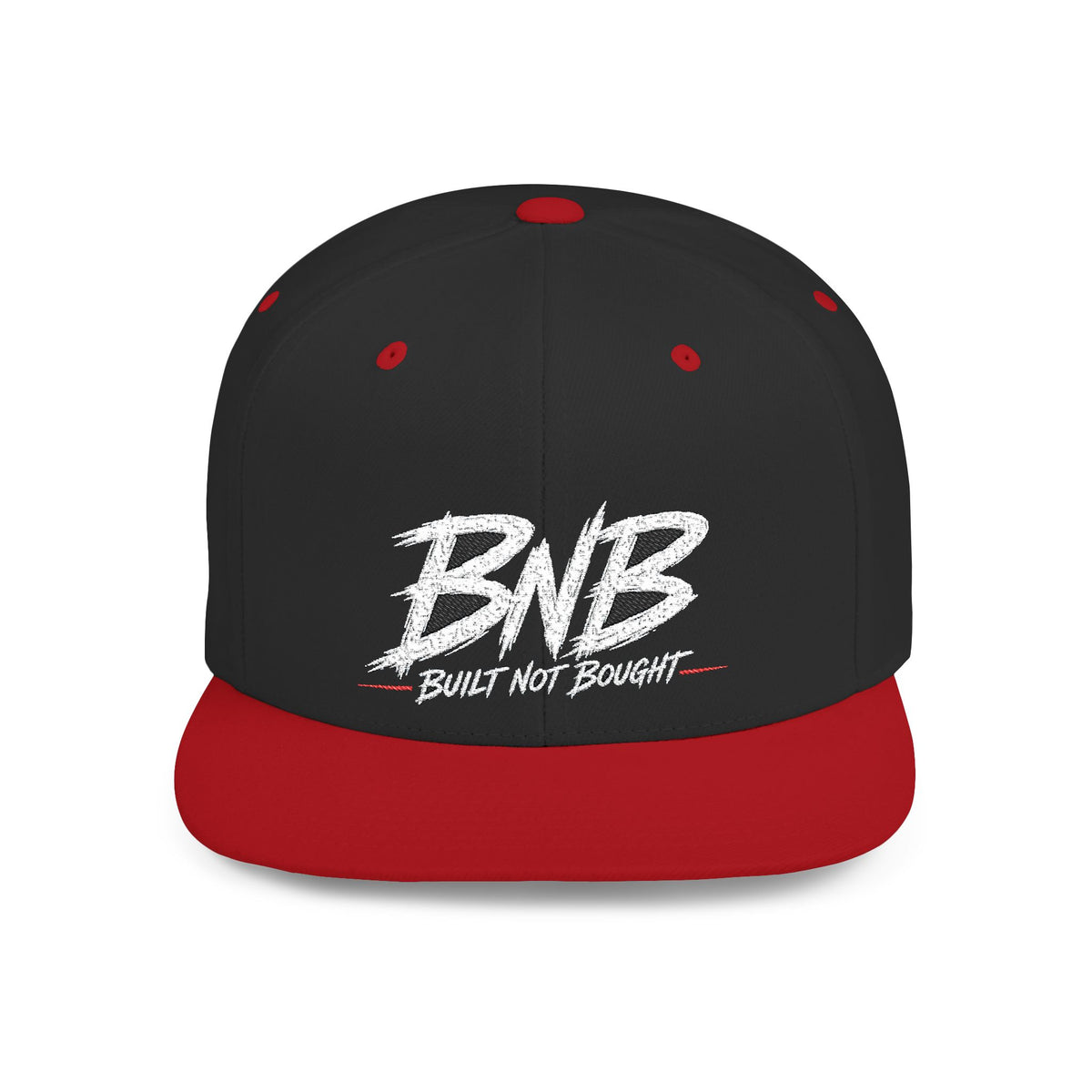 Built Not Bought Flat Bill Snapback | BNB Automotive Hat