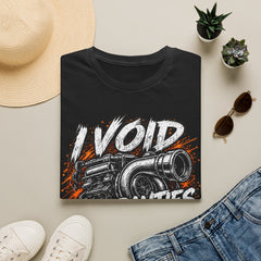 I Void Warranties Turbo Tee mockup