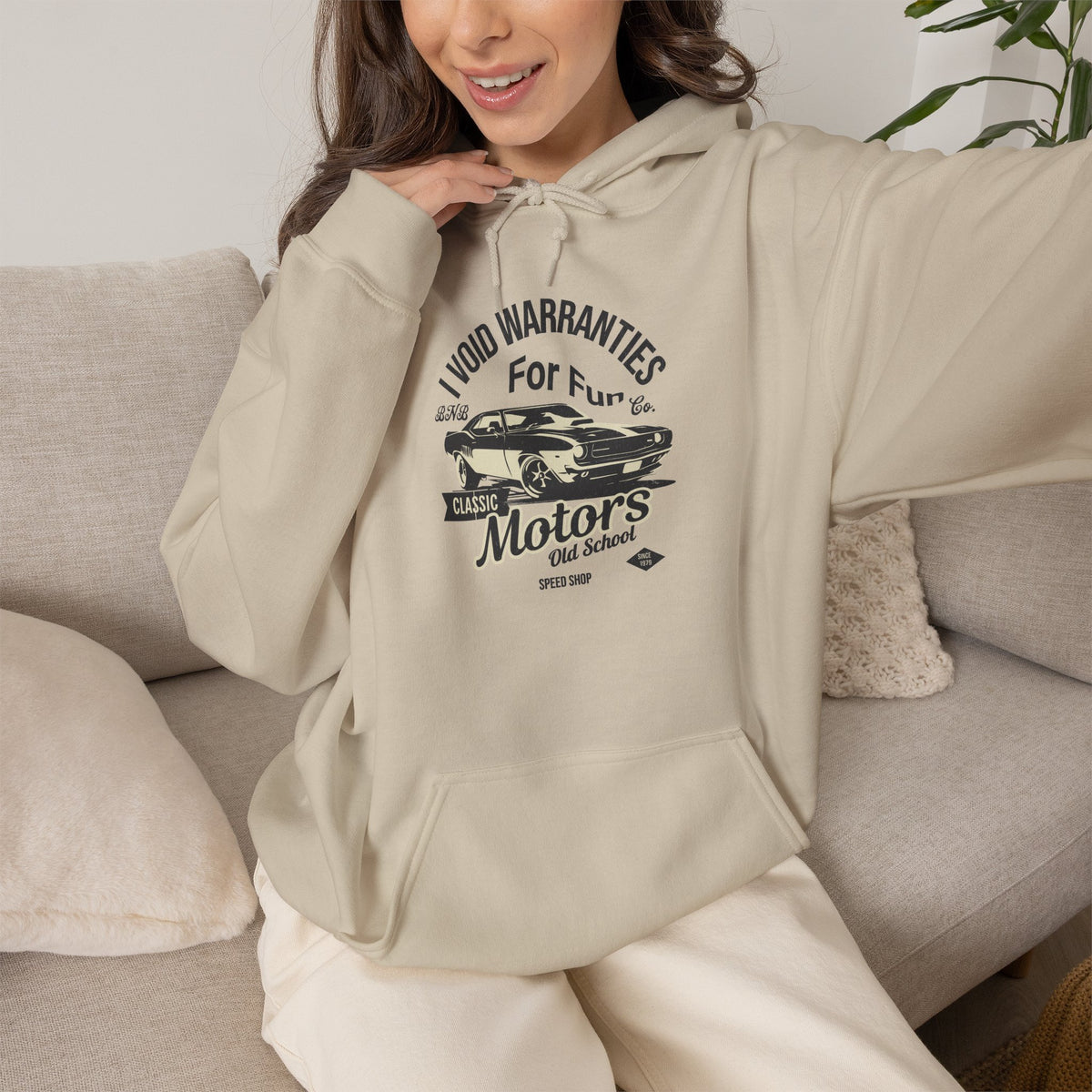 I Void Warranties for Fun Hoodie | BNB Automotive Apparel