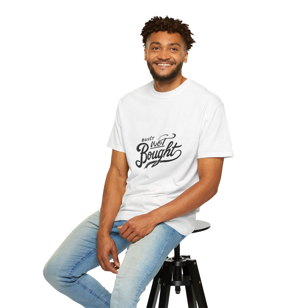 Built Not Bought Garment-Dyed Premium Tee | BNB Car Culture Shirt