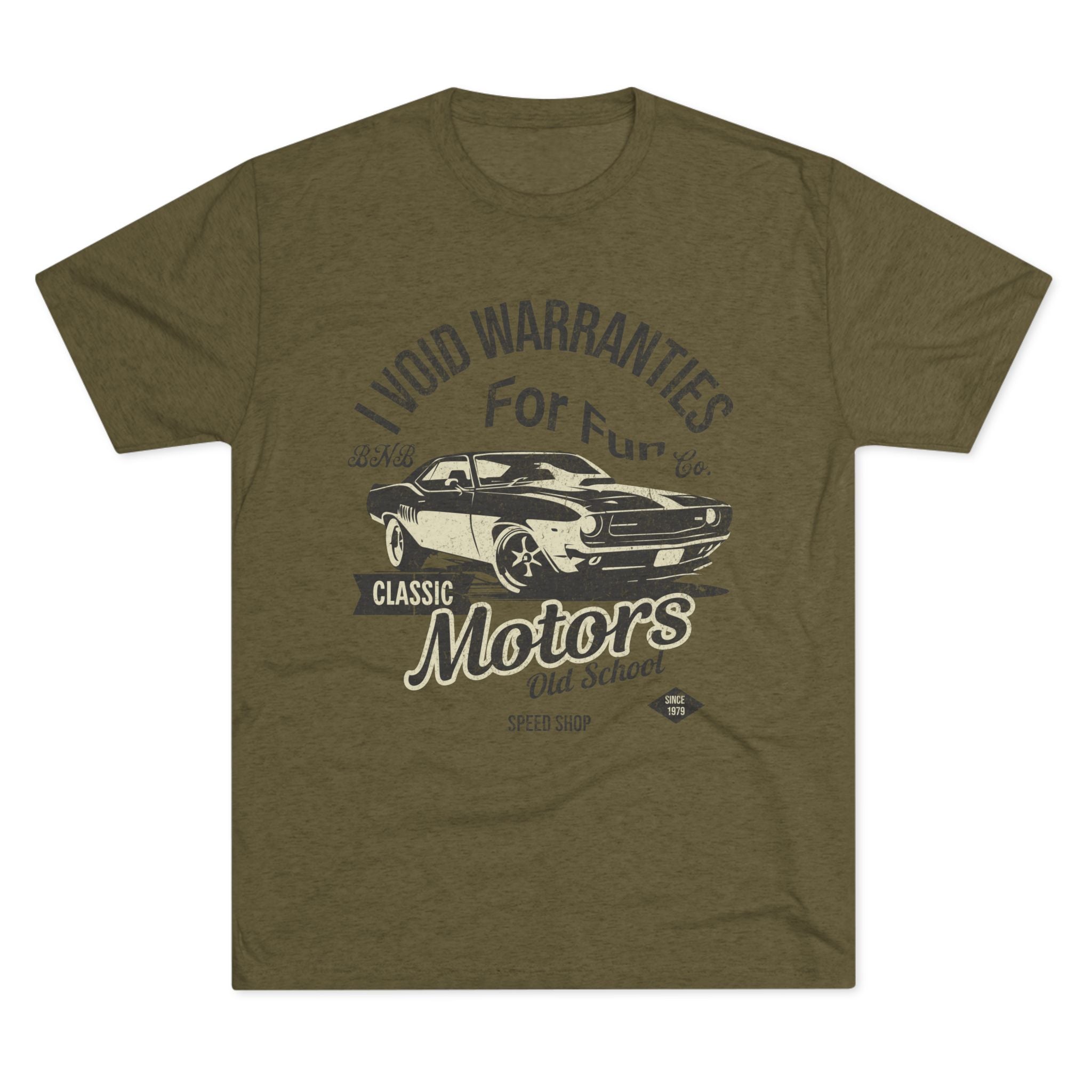 Built Not Bought Tri-Blend Graphic T-Shirt