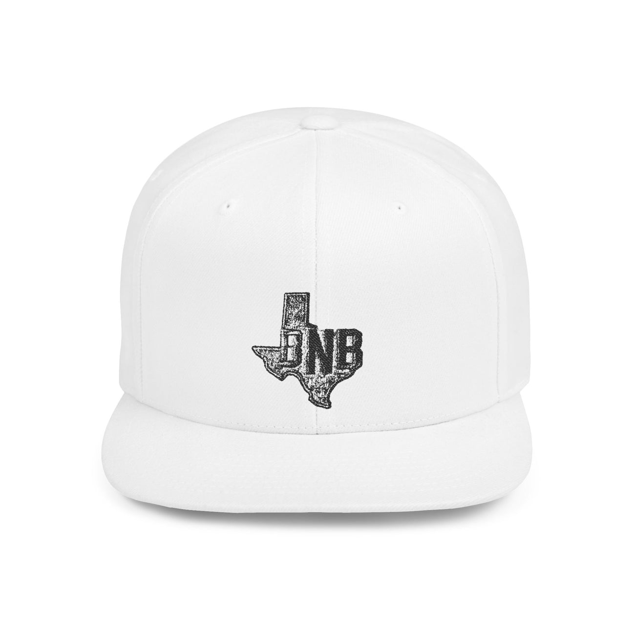 Texas Outline Snapback Hat with Distressed BNB