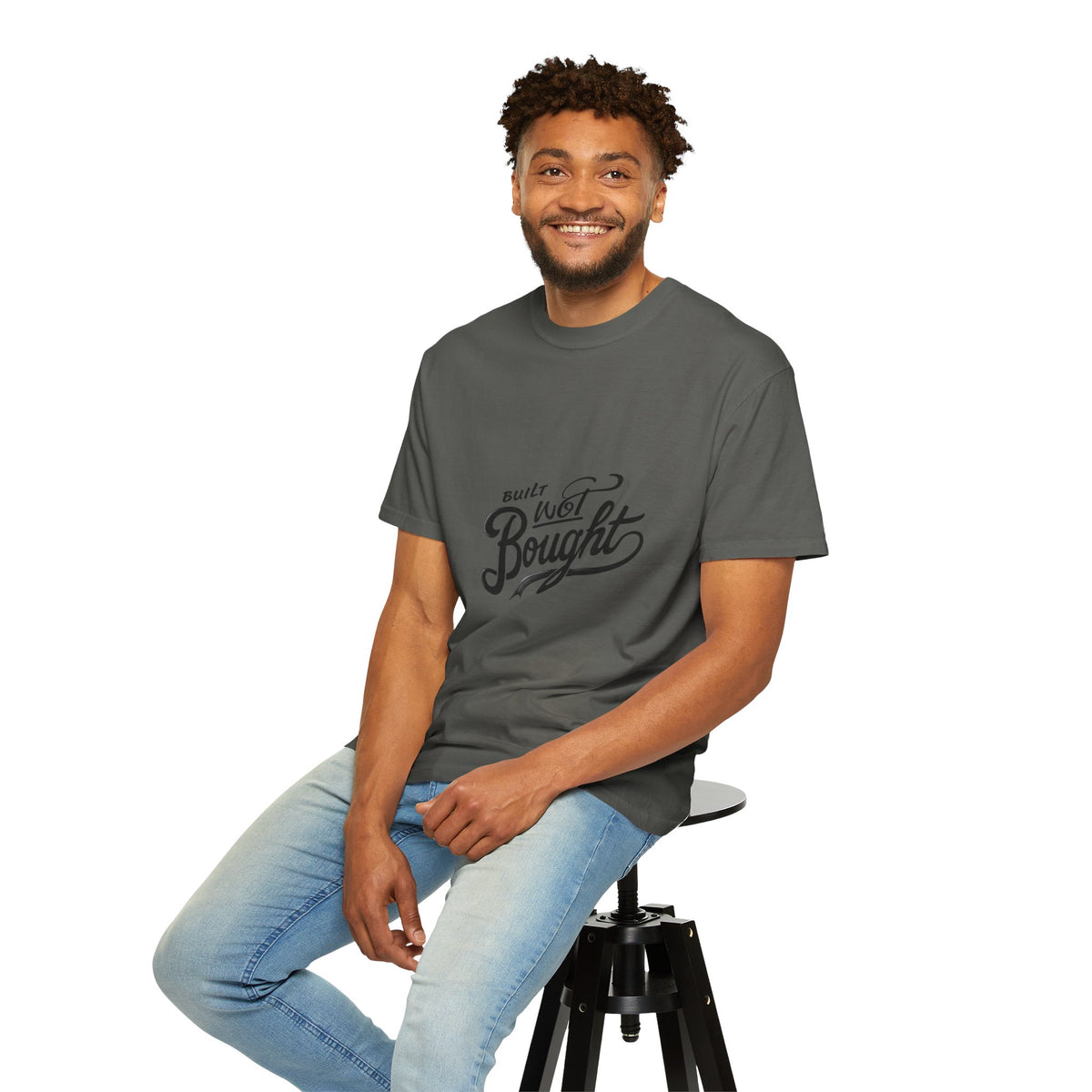 Built Not Bought Garment-Dyed Premium Tee | BNB Car Culture Shirt