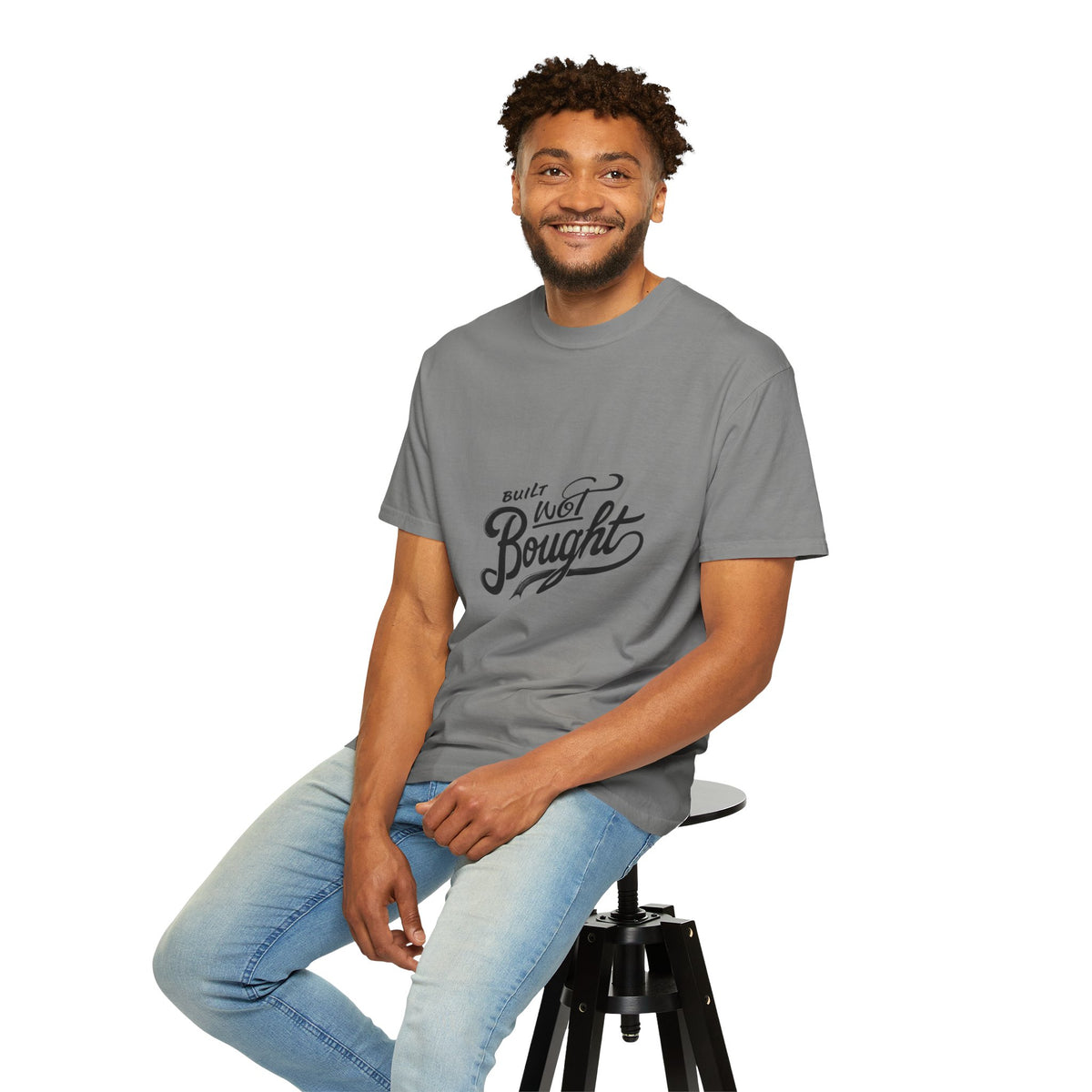 Built Not Bought Garment-Dyed Premium Tee | BNB Car Culture Shirt