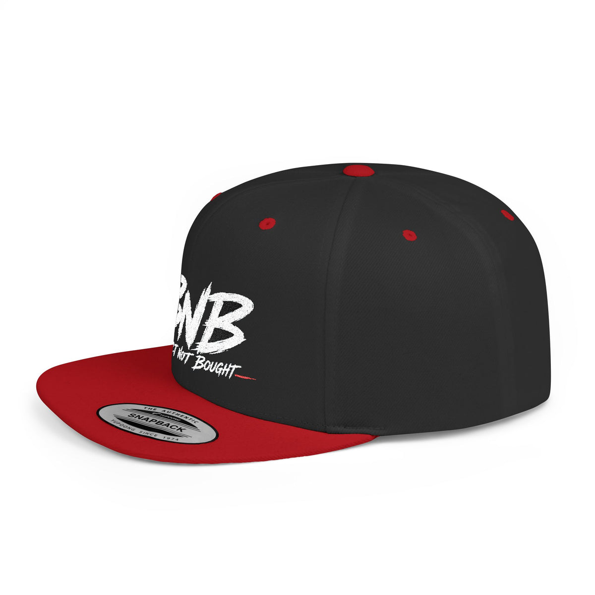 Built Not Bought Flat Bill Snapback | BNB Automotive Hat