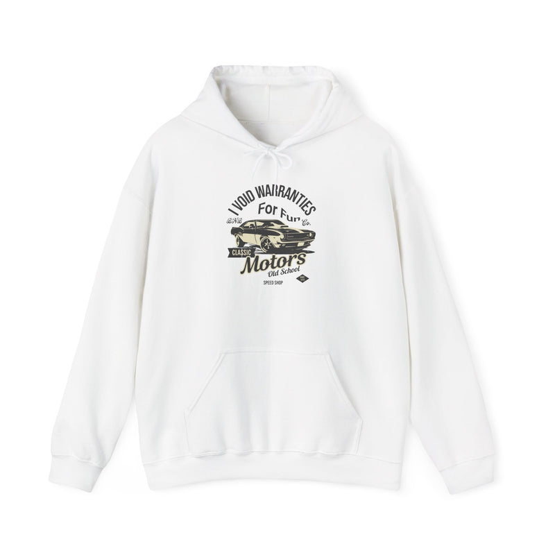 I Void Warranties for Fun Hoodie | BNB Automotive Apparel